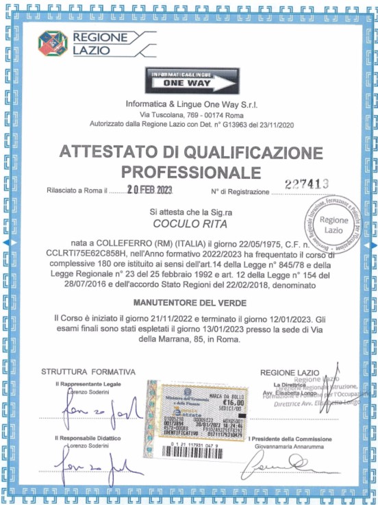 ATTESTAZIONE_Verde