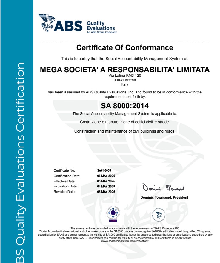 CERTIFICATO_SA8000